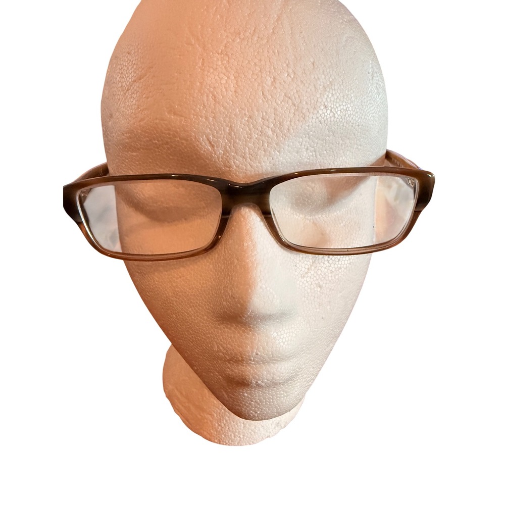 Ray-Ban RB 5169 5542 Brown Horn Rectangular Eyeglasses Frames 54-16-140